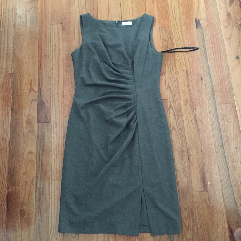 Calvin Klein sleeveless work lined dress